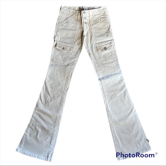 Joie Taupe Cargo Jeans - Picture 6 of 11